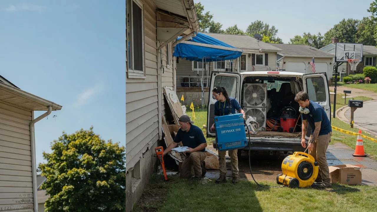 Ceiling Leak Cleanup in Bethel Park, PA near me