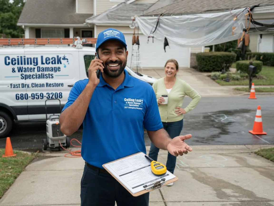 Ceiling Leak Cleanup Bethel Park, PA FAQs